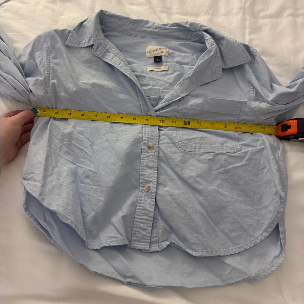 Universal Thread Collared Button Down Shirt - Picture 4 of 13